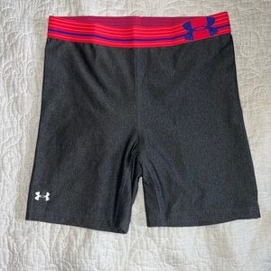 Under armour spandex shorts
